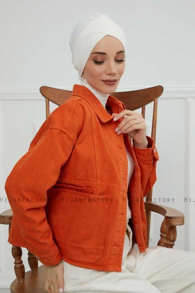 Ellie - Creme Cotton Turban