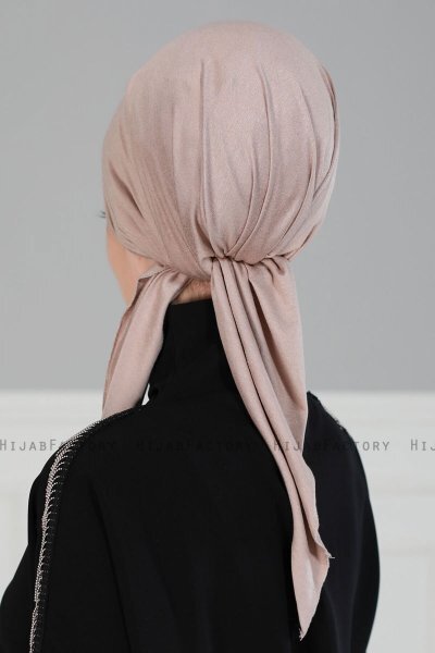 Felicia - Taupe Cotton Turban