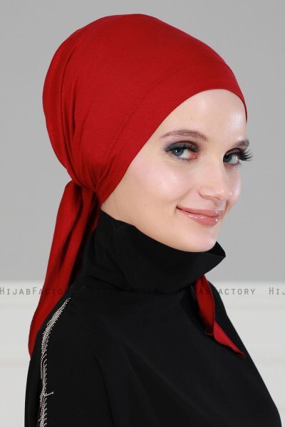 Felicia - Bordeaux Cotton Turban