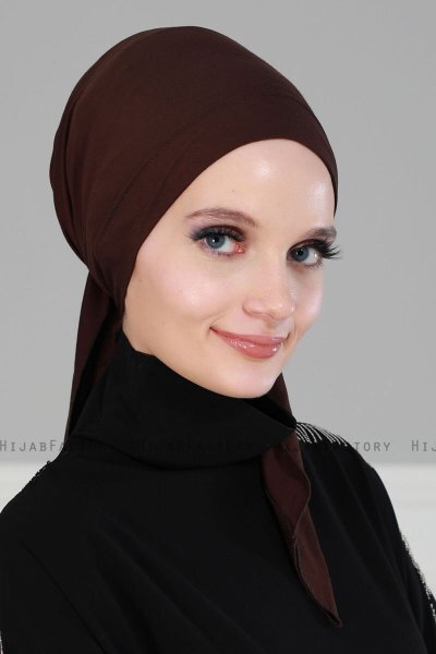 Felicia - Brown Cotton Turban