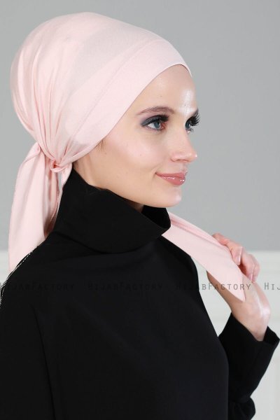 Felicia - Dusty Pink Cotton Turban