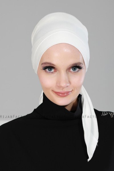 Felicia - Creme Cotton Turban