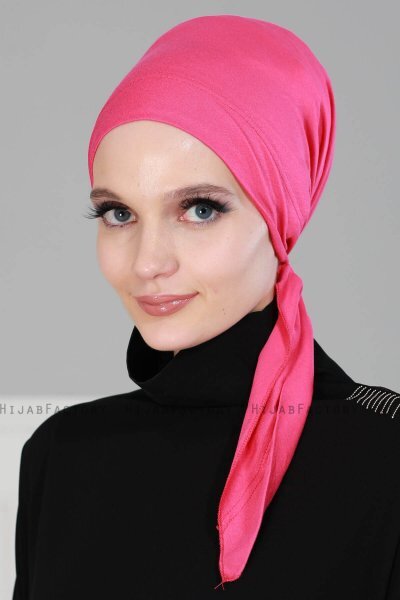 Felicia - Fuchsia Cotton Turban