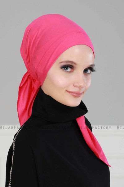 Felicia - Fuchsia Cotton Turban