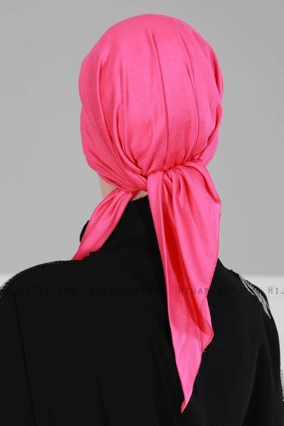 Felicia - Fuchsia Cotton Turban