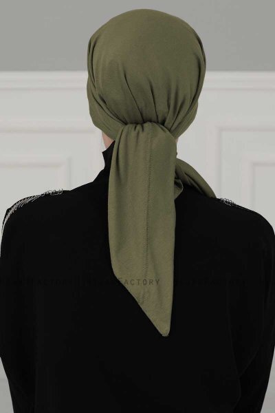 Felicia - Khaki Cotton Turban