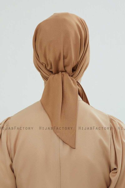 Felicia - Light Brown Cotton Turban