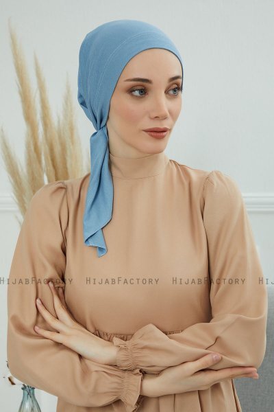 Felicia - Sky Blue Cotton Turban