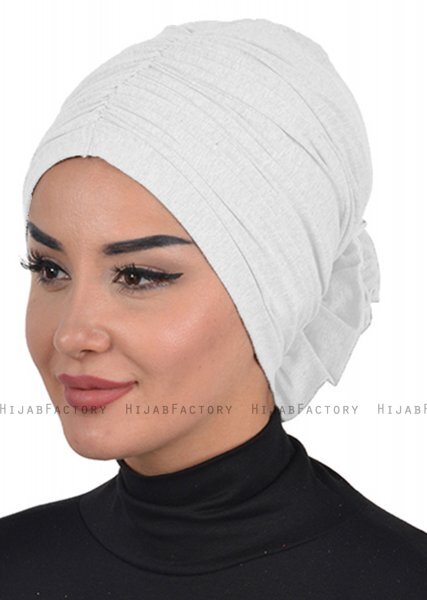 Kerstin - Creme Cotton Turban - Ayse Turban