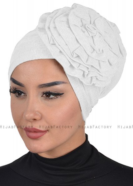 Kerstin - Creme Cotton Turban - Ayse Turban