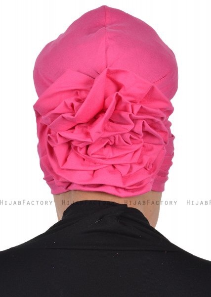 Kerstin - Fuchsia Cotton Turban - Ayse Turban
