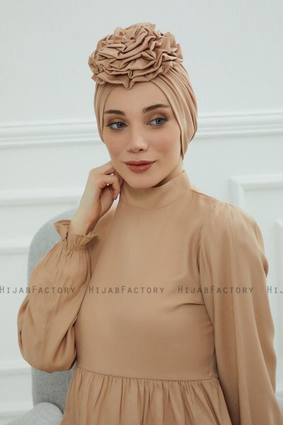 Kerstin - Sand Cotton Turban