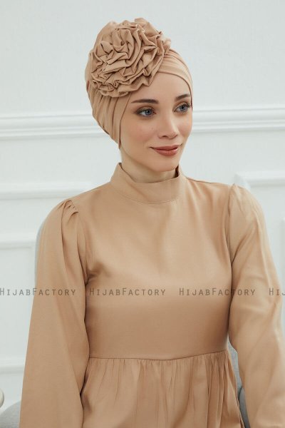 Kerstin - Sand Cotton Turban