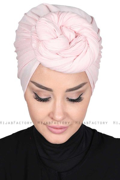 Sigrid - Dusty Pink Cotton Hijab - Ayse Turban