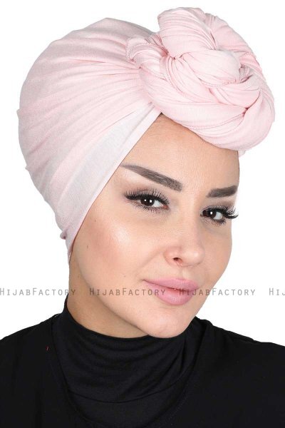Sigrid - Dusty Pink Cotton Hijab - Ayse Turban
