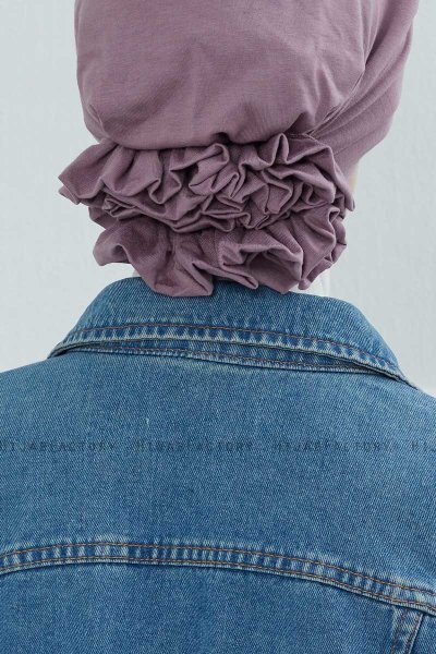 Monica - Lilac Cotton Turban