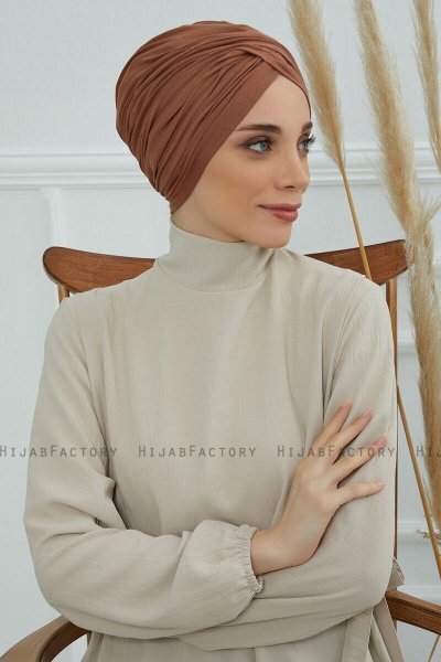 Fiona - Caramel Cotton Turban