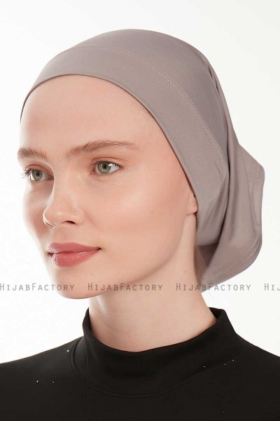 Emine - Gray Hijab Undercap