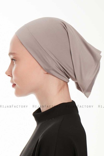 Emine - Gray Hijab Undercap