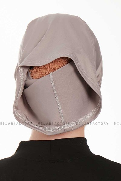 Emine - Gray Hijab Undercap