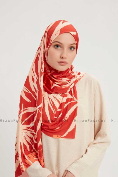 Ezmeray - Cinnamon Patterned Hijab
