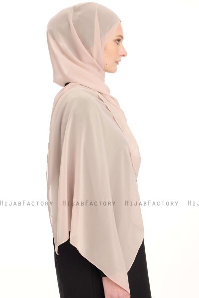 Chiffon Hijab - Nude