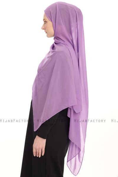 Chiffon Hijab - Light Purple