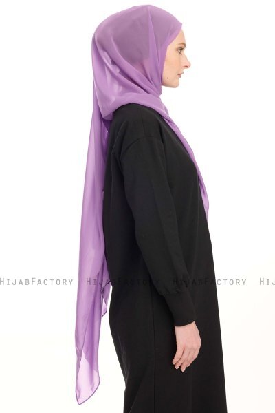Chiffon Hijab - Light Purple