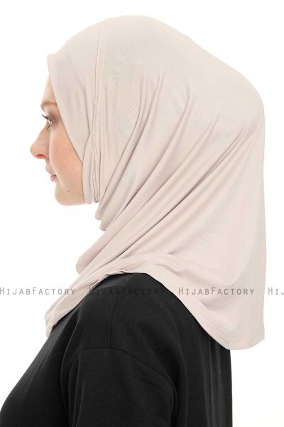 Yazmin - Light Grey Amira Hijab Ready To Wear