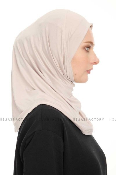 Yazmin - Light Grey Amira Hijab Ready To Wear