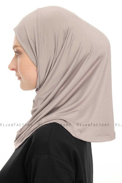 Yazmin - Light Brown Amira Hijab Ready To Wear