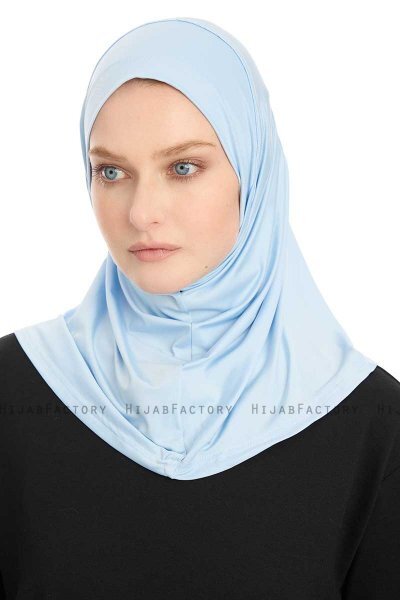 Yazmin - Light Blue Amira Hijab Ready To Wear