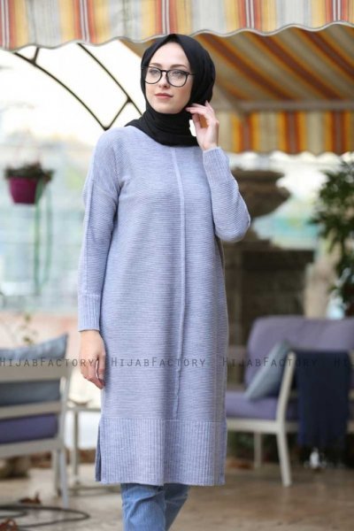 Alania - Grey Tunic - Insirah
