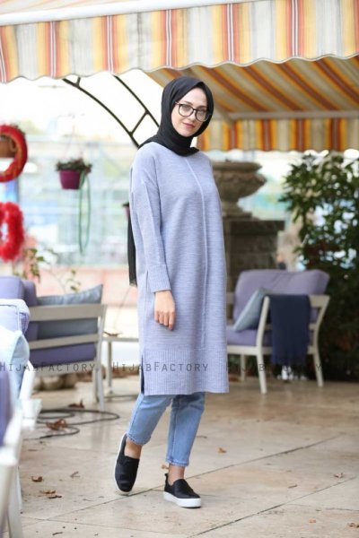 Alania - Grey Tunic - Insirah