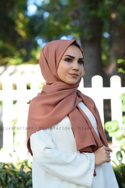 Alida - Dark Rose Cotton Hijab - Mirach