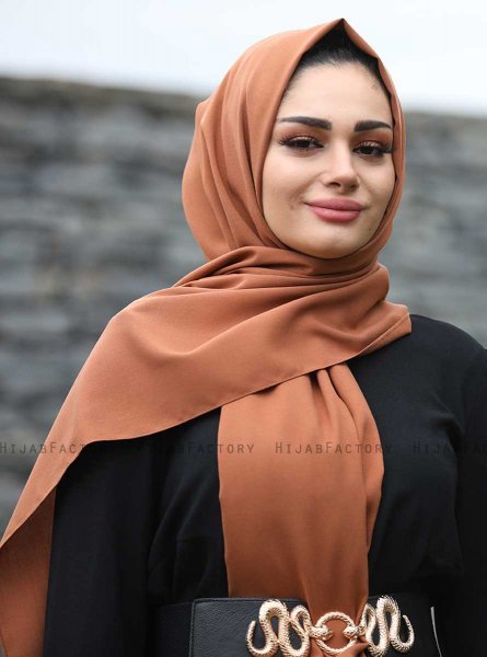 Alida - Cinnamon Cotton Hijab - Mirach