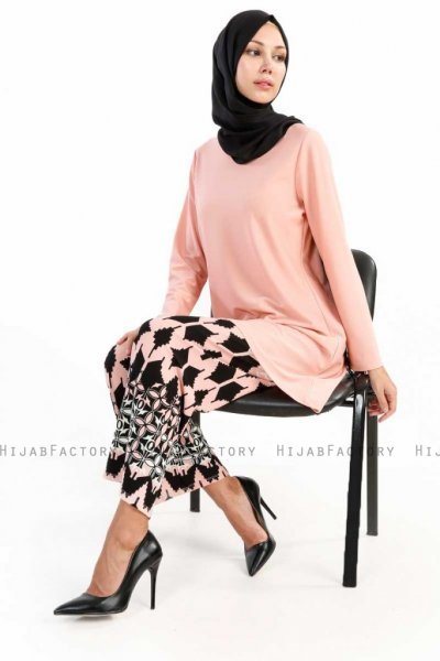 Aliye Rosa Tunika & Byxa Miss Halima 280529-6