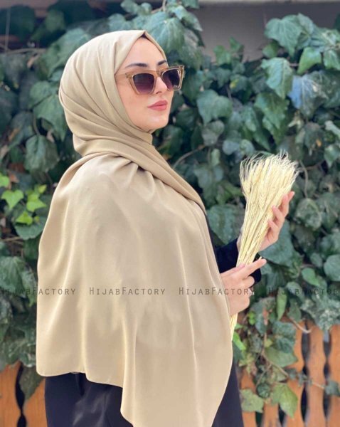 Alvina - Beige Jazz Hijab - Mirach