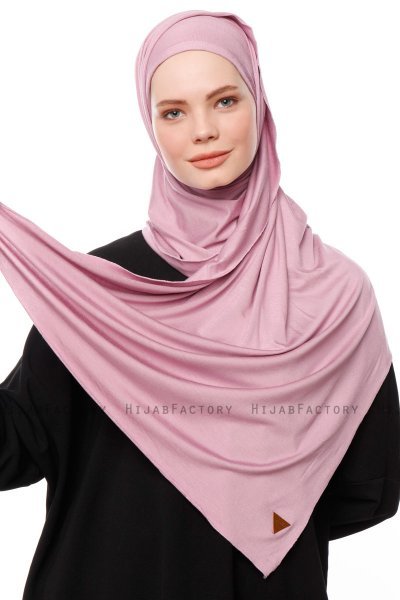Asya - Purple Practical Viskos Hijab