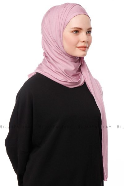 Asya - Purple Practical Viskos Hijab