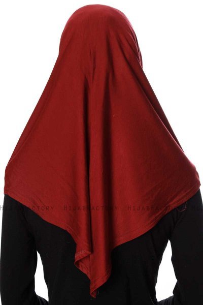 Ava - Bordeaux One-Piece Al Amira Hijab - Ecardin