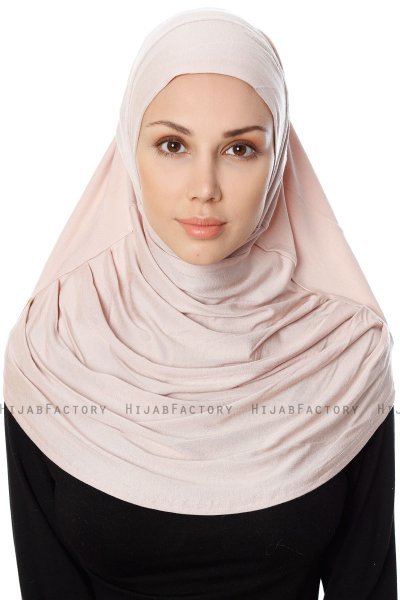 Ava - Dusty Pink One-Piece Al Amira Hijab - Ecardin
