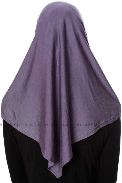 Ava - Purple One-Piece Al Amira Hijab - Ecardin