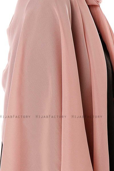 Ayla - Dusty Pink Chiffon Hijab
