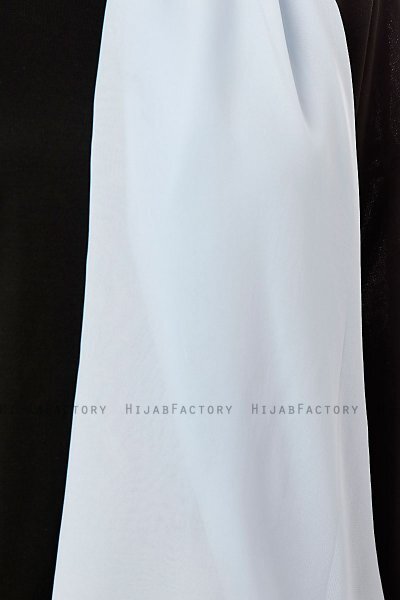 Ayla - Light Blue Chiffon Hijab