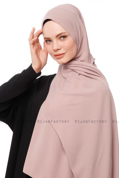 Aylin - Dusty Pink Medine Silk Hijab - Gülsoy