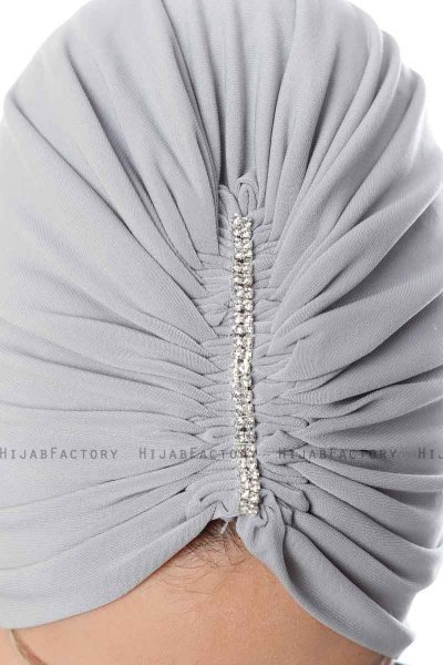 Aynur - Light Grey Turban