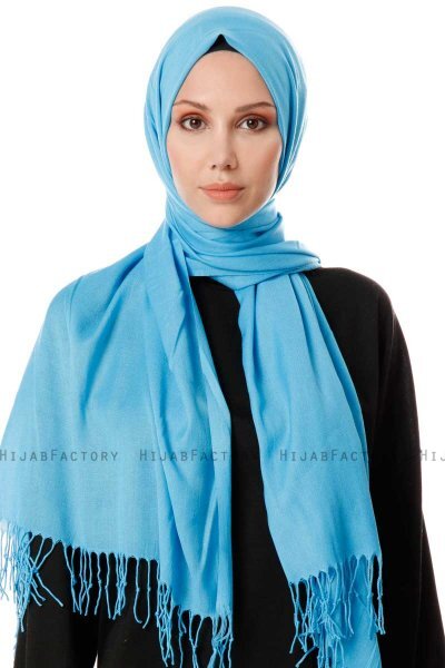 Aysel - Turquoise Pashmina Hijab - Gülsoy