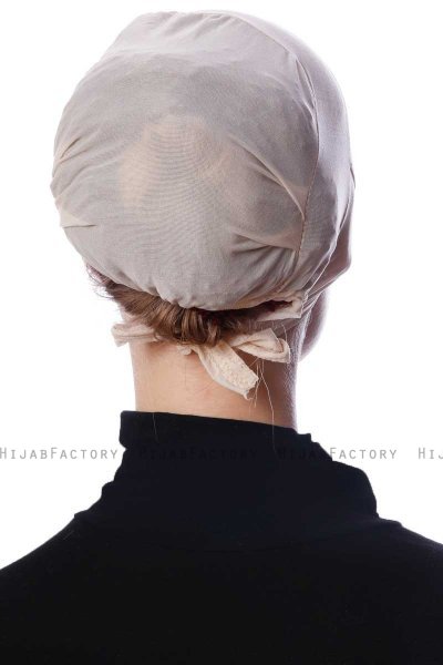 Azra - Beige Parizien Underscarf - Ecardin