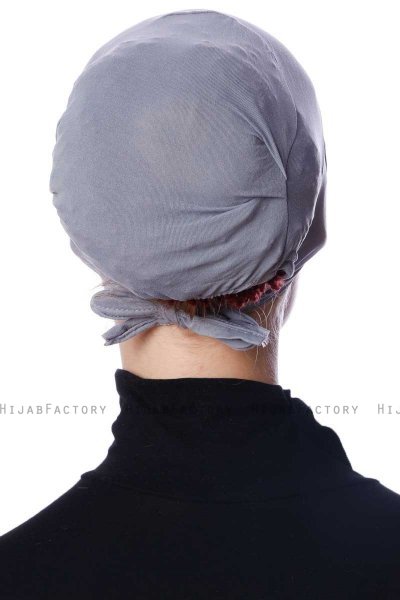 Azra - Dark Grey Parizien Underscarf - Ecardin